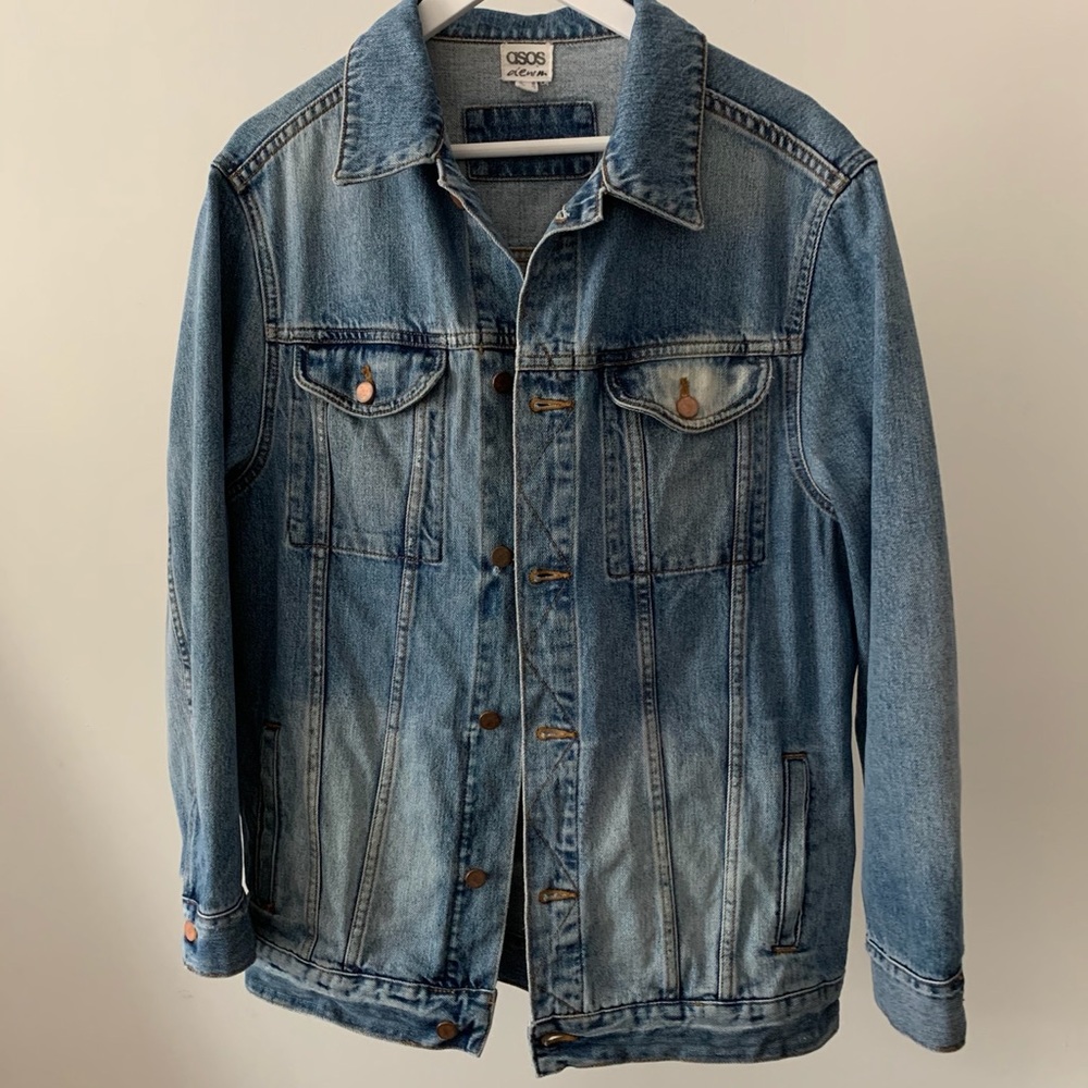 ASOS longline denim jacket